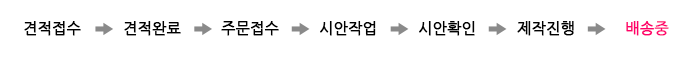 배송중